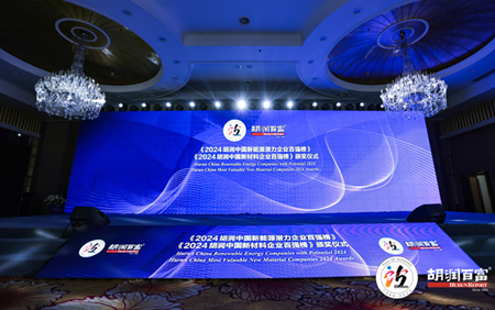 TOP20! 東陽光科入榜《2024胡潤中國新材料企業(yè)百強(qiáng)榜 》